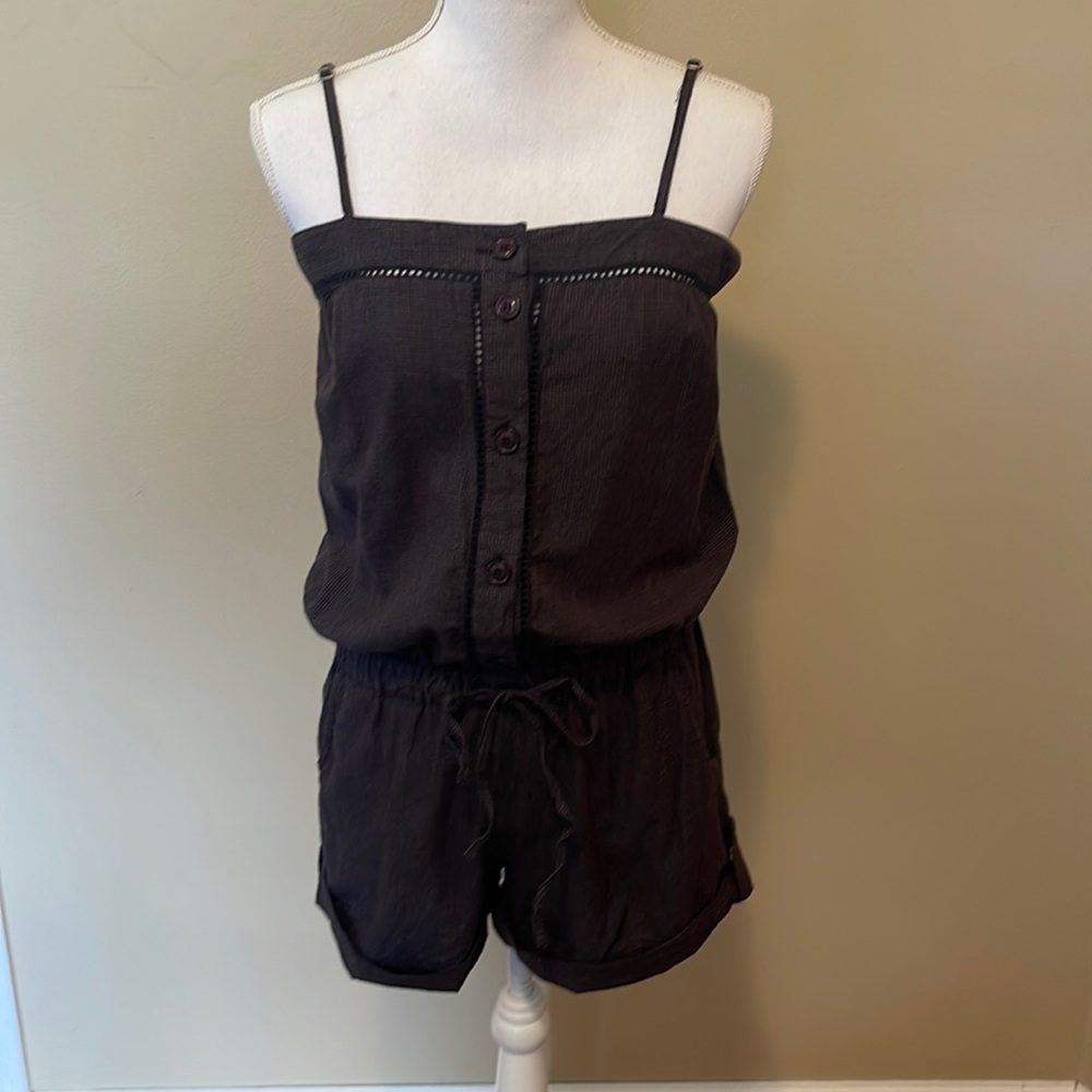 Navy Blue Element Romper